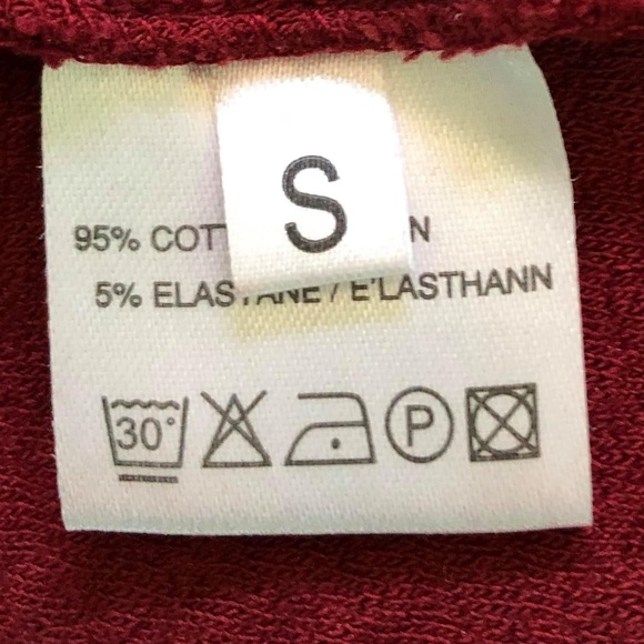 Ganni Red Rust Maroon Fit and Flare dress - Picture 2 of 7